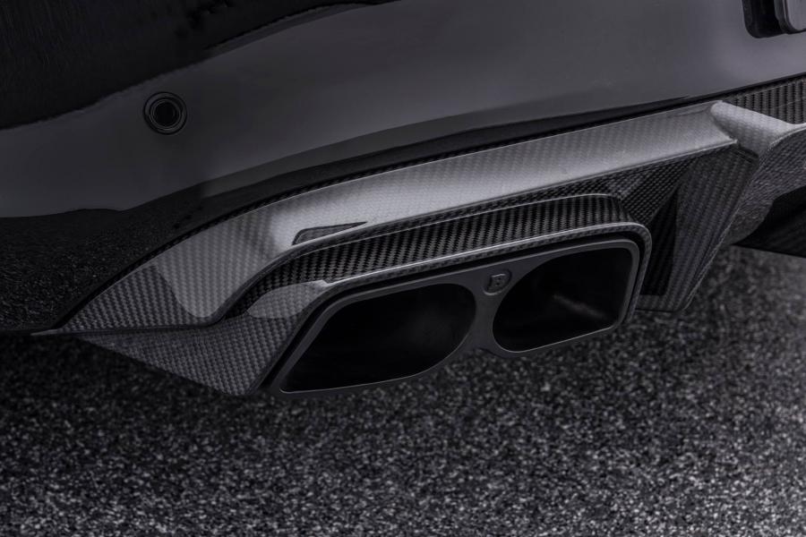 Детали экстерьера Mercedes-AMG C63 S Coupe by Brabus 2018 года  (фото 8 из 10)